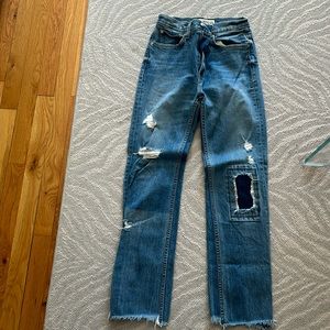 Derek Lam Crosby Straight Leg Jeans